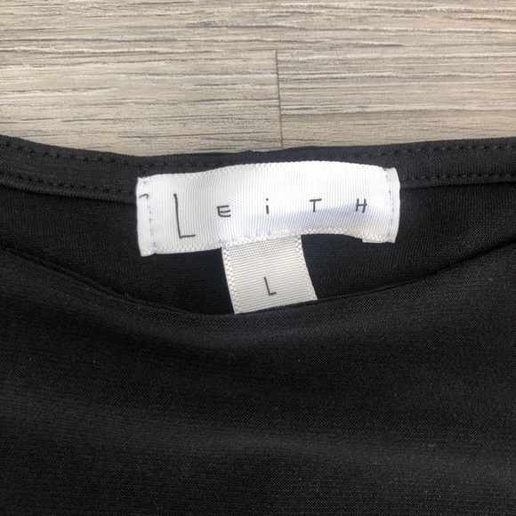 Leith Double Scoop Long Sleeve Thong Bodysuit- NWT - Picture 7 of 10